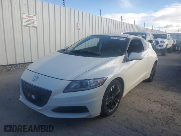 2015 Honda CR-Z with VIN JHMZF1D44FS000331, listed as a Copart auction lot 82793014 with 101,123 mi miles and Salvage Title. Bid and sale history available at carsss.com. Image 1.