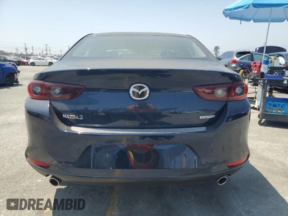 2024 Mazda 3 S Select Sport with VIN 3MZBPABM8RM420865, listed as a Copart auction lot 59989825 with 4,227 mi miles and Salvage title. Bid and sale history available at DreamBid. Image 6.