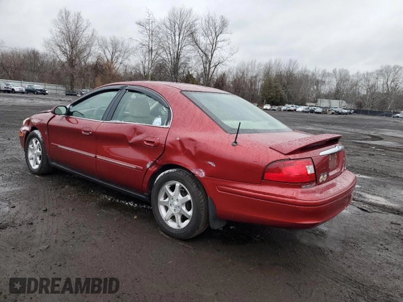 2000 Mercury Sable LS Premium with VIN 1MEFM55S7YA617342, listed as a Copart auction lot 85764394 with 71,628 mi miles and Salvage Title. Bid and sale history available at carsss.com. Image 2.