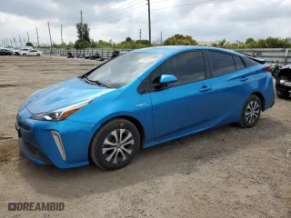 2019 Toyota Prius LE with VIN JTDL9RFU4K3010565, listed as a Copart auction lot 44865373 with 39,198 mi miles. Bid and sale history available at carsss.com. Image 1.