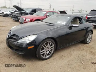 2007 Mercedes-Benz SLK 280 с VIN WDBWK54F17F160166, выставлен на аукционе Copart как лот 60133435 с пробегом 71 827 миль миль и Списание • Salvage title. История ставок и продаж доступна на DreamBid. Изображение 1.