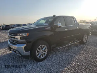 2019 Chevrolet Silverado 1500 LTZ with VIN 3GCUYGED6KG274977, listed as a Copart auction lot 50276525 with 80,926 mi miles and Salvage Title. Bid and sale history available at DreamBid. Image 1.