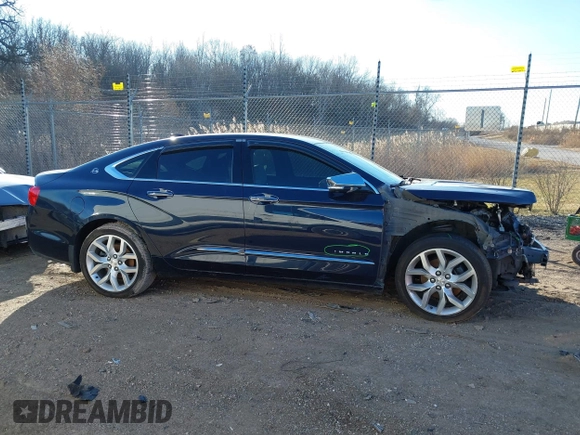 2018 Chevrolet Impala Premier with VIN 2G1125S39J9127607, listed as a IAAI auction lot 41230934 with 80,658 mi miles and . Bid and sale history available at DreamBid. Image 13.