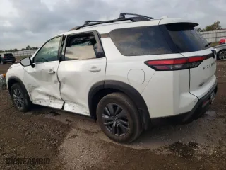 2024 Nissan Pathfinder SV with VIN 5N1DR3BB7RC271491, listed as a Copart auction lot 78469174 with 1,912 mi miles and Salvage Title. Bid and sale history available at carsss.com. Image 2.