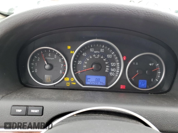 2007 Hyundai Veracruz GLS with VIN KM8NU73C67U013763, listed as a Copart auction lot 88281495 with 209,974 mi miles and Salvage Title. Bid and sale history available at DreamBid. Image 9.