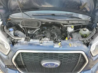 2021 Ford Transit with VIN 1FBAX9CG4MKA02913, listed as a Copart auction lot 86666774 with 29,881 mi miles and Salvage Title. Bid and sale history available at DreamBid. Image 12.
