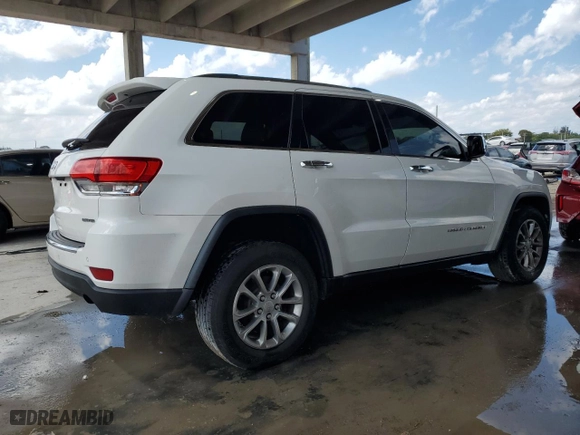 2015 Jeep Grand Cherokee Limited with VIN 1C4RJFBG1FC141149, listed as a Copart auction lot 50195135 with 115,040 mi miles and Salvage Title. Bid and sale history available at carsss.com. Image 3.