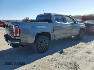2020 GMC Canyon 2WD SLE with VIN 1GTG5CEN4L1136961, listed as a Copart auction lot 81140804 with 53,485 mi miles and Clean Title. Bid and sale history available at carsss.com. Image 3.