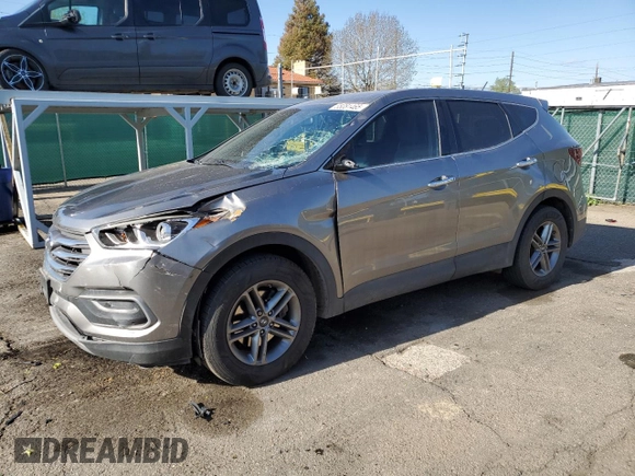 2018 Hyundai Santa Fe 2.4L с VIN 5XYZTDLB1JG542982, выставлен на аукционе Copart как лот 55081465 с пробегом 86 862 миль миль и Списание • Salvage title. История ставок и продаж доступна на DreamBid. Изображение 1.