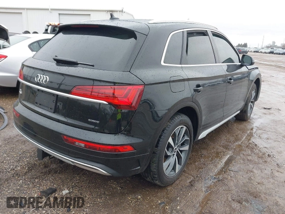 2021 Audi Q5 Prestige z VIN WA1CAAFY3M2096367, wystawiony jako IAAI lot #41724952 z przebiegiem 39 097 mil mil oraz . Historia ofert i sprzedaży dostępna na DreamBid. Obrazek 4.