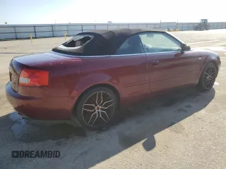2005 Audi A4 1.8T with VIN WAUAC48H45K010925, listed as a Copart auction lot 42209355 with 124,129 mi miles and Salvage Title. Bid and sale history available at carsss.com. Image 3.