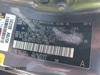 2014 Toyota Sienna XLE with VIN 5TDYK3DC1ES472036, listed as a IAAI auction lot 40546573 with 134,907 mi miles and . Bid and sale history available at DreamBid. Image 9.