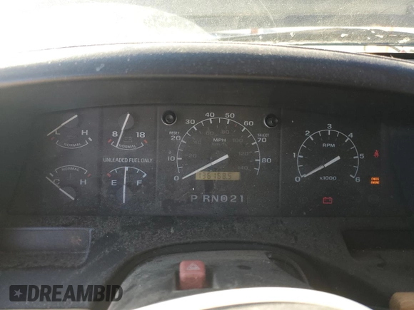 1994 Ford F-150 with VIN 1FTEX15H6RKB90443, listed as a Copart auction lot 75481384 with 136,168 mi miles and Salvage Title. Bid and sale history available at carsss.com. Image 9.