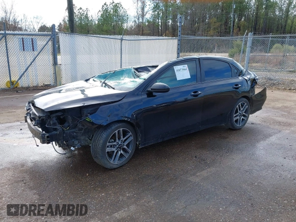 2019 Kia Forte S with VIN 3KPF34AD7KE066484, listed as a IAAI auction lot 41073964 with 118,946 mi miles. Bid and sale history available at carsss.com. Image 21.