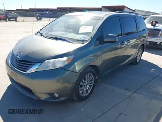 2013 Toyota Sienna XLE AAS with VIN 5TDYK3DCXDS379272, listed as a IAAI auction lot 41407282 with 240,491 mi miles and . Bid and sale history available at carsss.com. Image 19.