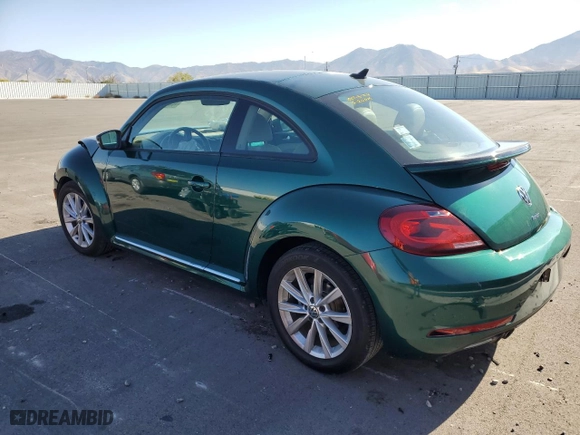 2017 Volkswagen Beetle 1.8T SE with VIN 3VWJ17AT5HM611196, listed as a Copart auction lot 75110544 with 33,427 mi miles and Salvage Title. Bid and sale history available at carsss.com. Image 2.