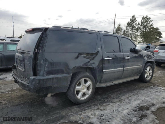 2013 Chevrolet Suburban LTZ with VIN 1GNSKKE74DR210470, listed as a Copart auction lot 89209545 with 243,346 mi miles and Salvage Title. Bid and sale history available at carsss.com. Image 3.