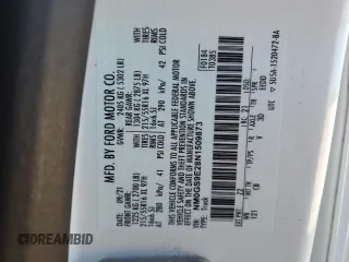 2022 Ford Transit Connect XL with VIN NM0GS9E28N1509873, listed as a Copart auction lot 46811895 with 51,942 mi miles and Salvage title. Bid and sale history available at DreamBid. Image 13.