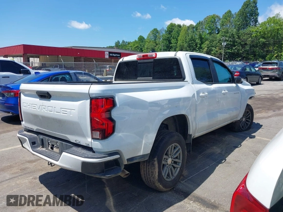 2023 Chevrolet Colorado 2WD LT with VIN 1GCGSCECXP1206427, listed as a IAAI auction lot 42538205 with 121,089 mi miles and . Bid and sale history available at DreamBid. Image 4.