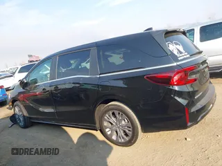 2025 Honda Odyssey Touring with VIN 5FNRL6H81SB011122, listed as a IAAI auction lot 41402170 with 2,968 mi miles and . Bid and sale history available at DreamBid. Image 15.