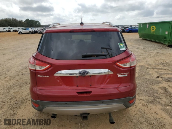 2015 Ford Escape Titanium with VIN 1FMCU0J96FUC32632, listed as a Copart auction lot 48213915 with 120,641 mi miles and Salvage Title. Bid and sale history available at carsss.com. Image 6.