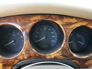 2000 Jaguar XJ with VIN SAJDA14C1YLF10459, listed as a Copart auction lot 65583394 with 113,333 mi miles and Salvage Title. Bid and sale history available at carsss.com. Image 9.