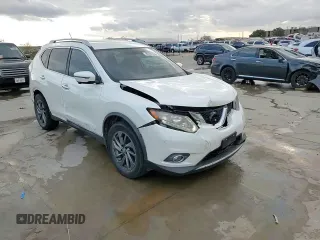 2016 Nissan Rogue SL with VIN 5N1AT2MT8GC787604, listed as a Copart auction lot 85201604 with 162,976 mi miles and Salvage Title. Bid and sale history available at carsss.com. Image 14.