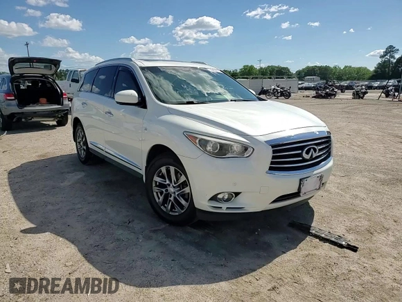 2015 Infiniti QX60 z VIN 5N1AL0MM5FC542030, wystawiony jako Copart lot #56433615 z przebiegiem 77 163 mil mil oraz Szkoda całkowita • Salvage title. Historia ofert i sprzedaży dostępna na DreamBid. Obrazek 14.
