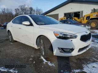 2015 Kia Cadenza Premium with VIN KNALN4D79F5174557, listed as a Copart auction lot 85873364 with 212,746 mi miles and Clean Title. Bid and sale history available at carsss.com. Image 4.
