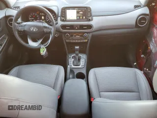2021 Hyundai Kona Ultimate with VIN KM8K53A55MU652337, listed as a Copart auction lot 83466344 with 53,393 mi miles and Salvage Title. Bid and sale history available at carsss.com. Image 8.