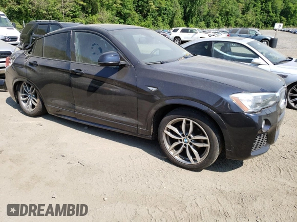 2017 BMW X4 xDrive28i with VIN 5UXXW3C36H0T80430, listed as a Copart auction lot 52633503 with 77,138 mi miles. Bid and sale history available at carsss.com. Image 4.