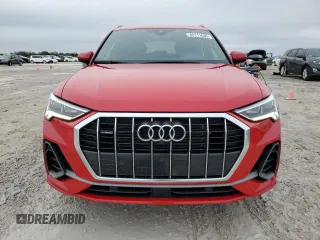 2022 Audi Q3 S line Premium Plus with VIN WA1EECF32N1147622, listed as a Copart auction lot 42111635 with 19,997 mi miles and Salvage Title. Bid and sale history available at carsss.com. Image 5.