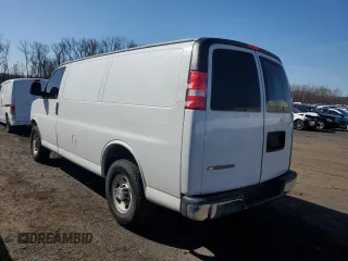 2018 Chevrolet Express Cargo Van with VIN 1GCWGAFG2J1169335, listed as a Copart auction lot 48899905 with 166,601 mi miles and Salvage Title. Bid and sale history available at carsss.com. Image 2.