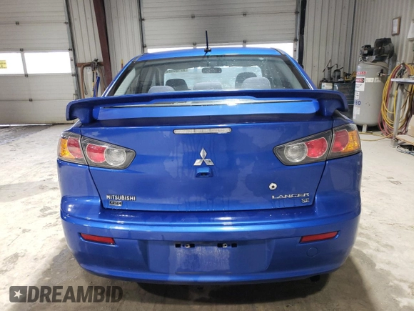 2017 Mitsubishi Lancer ES with VIN JA32V2FW1HU000514, listed as a Copart auction lot 82189384 with 111,642 mi miles and Salvage Title. Bid and sale history available at carsss.com. Image 6.
