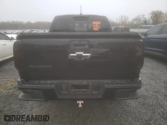 2016 Chevrolet Colorado 4WD LT with VIN 1GCGTCE30G1361971, listed as a Copart auction lot 50365295 with 104,277 mi miles and Salvage title. Bid and sale history available at DreamBid. Image 6.