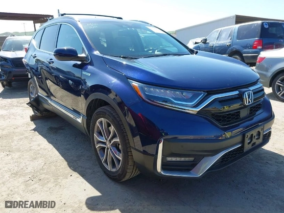 2022 Honda CR-V Hybrid Touring with VIN 5J6RT6H93NL031683, listed as a IAAI auction lot 41778372 with 49,984 mi miles. Bid and sale history available at carsss.com. Image 1.
