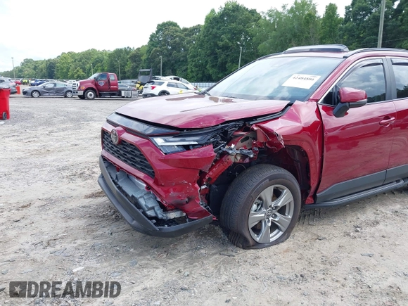 2023 Toyota RAV4 XLE with VIN 2T3W1RFVXPW289358, listed as a IAAI auction lot 42484886 with 20,107 mi miles and . Bid and sale history available at DreamBid. Image 6.