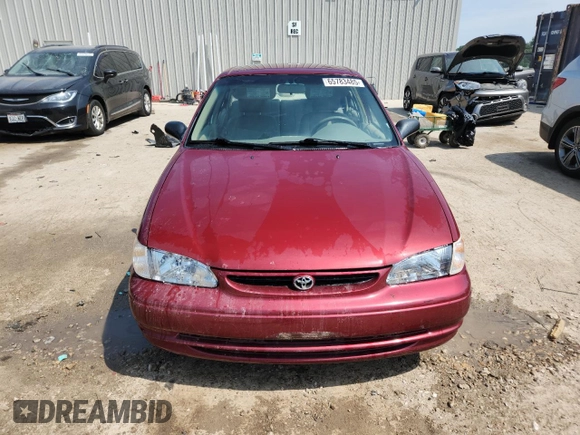 1999 Toyota Corolla VE z VIN 1NXBR12E3XZ172308, wystawiony jako Copart lot #65783485 z przebiegiem 74 333 mil mil oraz Nie do naprawy • Non repairable. Historia ofert i sprzedaży dostępna na DreamBid. Obrazek 5.