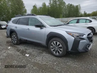 2024 Subaru Outback Limited XT with VIN 4S4BTGND7R3177303, listed as a Copart auction lot 55177725 with 9,374 mi miles and Salvage title. Bid and sale history available at DreamBid. Image 4.