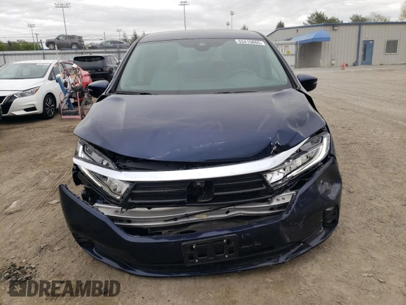2023 Honda Odyssey EX with VIN 5FNRL6H53PB060058, listed as a Copart auction lot 53415865 with 24,778 mi miles and Salvage title. Bid and sale history available at DreamBid. Image 5.