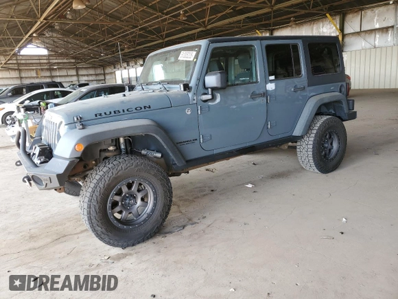 2014 Jeep Wrangler Unlimited Rubicon with VIN 1C4BJWFG4EL141706, listed as a Copart auction lot 51305235 with 106,919 mi miles and Salvage Title. Bid and sale history available at carsss.com. Image 1.