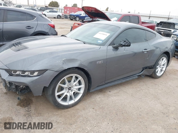 2024 Ford Mustang GT with VIN 1FA6P8CF4R5420368, listed as a IAAI auction lot 41698836 with 12,708 mi miles and . Bid and sale history available at DreamBid. Image 19.