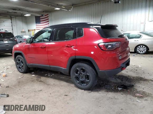 2023 Jeep Compass Trailhawk с VIN 3C4NJDDN5PT513984, выставлен на аукционе Copart как лот 54375065 с пробегом 24 482 миль миль и На запчасти • Non repairable. История ставок и продаж доступна на DreamBid. Изображение 2.