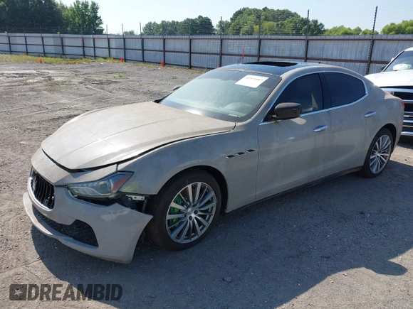 2015 Maserati Ghibli S Q4 with VIN ZAM57RTA7F1138207, listed as a IAAI auction lot 42573567 with Not provided miles and . Bid and sale history available at DreamBid. Image 21.