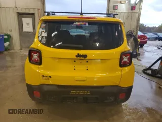 2018 Jeep Renegade Altitude with VIN ZACCJBBH2JPG69665, listed as a Copart auction lot 79232424 with 116,247 mi miles and Salvage title. Bid and sale history available at DreamBid. Image 6.
