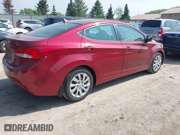 2013 Hyundai Elantra GLS with VIN 5NPDH4AE5DH202756, listed as a IAAI auction lot 42263897 with 160,770 mi miles and . Bid and sale history available at DreamBid. Image 4.