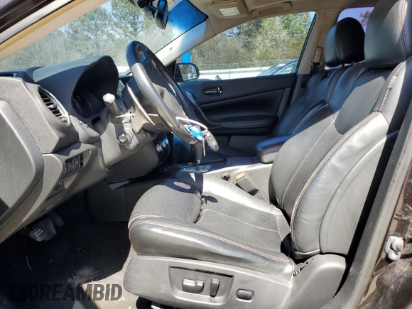2014 Nissan Maxima S with VIN 1N4AA5AP6EC476727, listed as a Copart auction lot 49458125 with 141,656 mi miles and Salvage title. Bid and sale history available at DreamBid. Image 7.