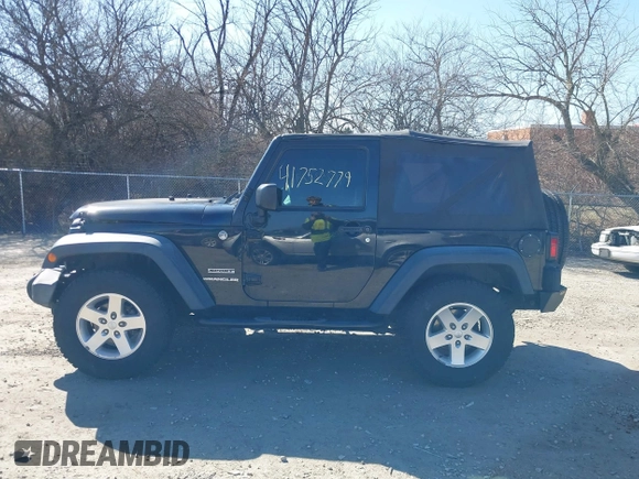 2014 Jeep Wrangler Sport with VIN 1C4AJWAGXEL319749, listed as a IAAI auction lot 41752779 with 140,045 mi miles and . Bid and sale history available at DreamBid. Image 14.