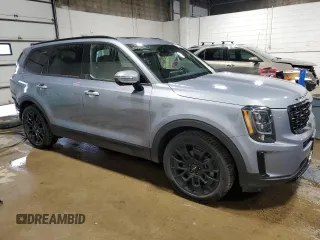 2022 Kia Telluride SX with VIN 5XYP5DHC1NG198157, listed as a Copart auction lot 62255655 with 71,508 mi miles and Salvage title. Bid and sale history available at DreamBid. Image 4.