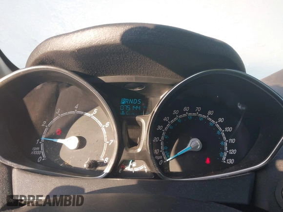 2017 Ford Fiesta Titanium with VIN 3FADP4FJ8HM112435, listed as a IAAI auction lot 41005143 with 75,144 mi miles and . Bid and sale history available at DreamBid. Image 7.